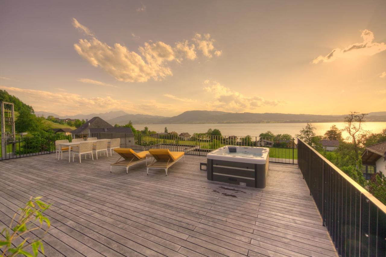 Orange Lounge Attersee Weyregg Eksteriør billede