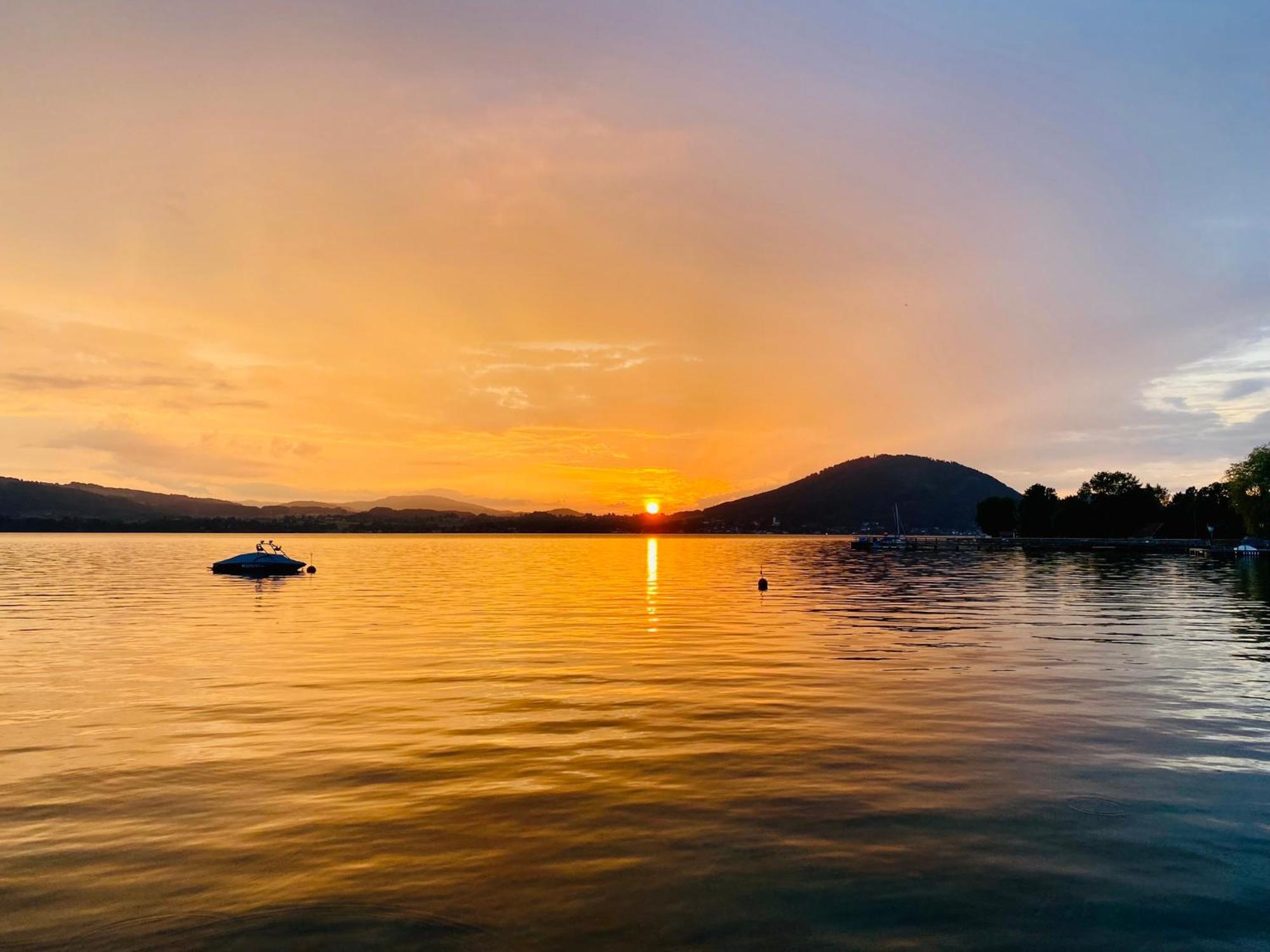 Orange Lounge Attersee Weyregg Eksteriør billede